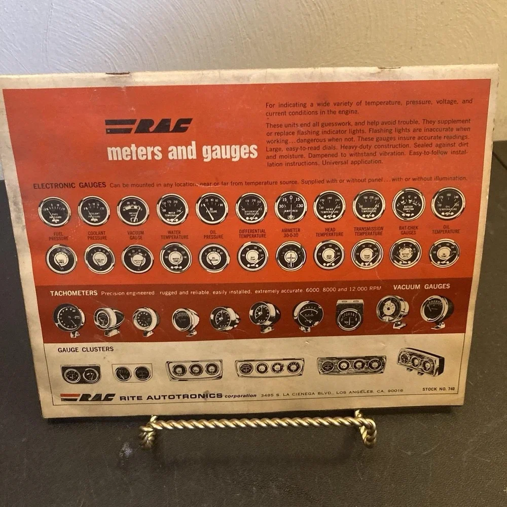 1960-1972 RAC Rite Autotronics Complete Engine Tune-Up Guide